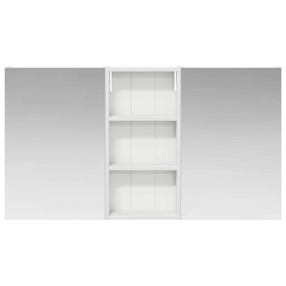 Bathroom Cabinet Set 3 pcs 110 x 10.5 x 60.5 cm Engineered wood