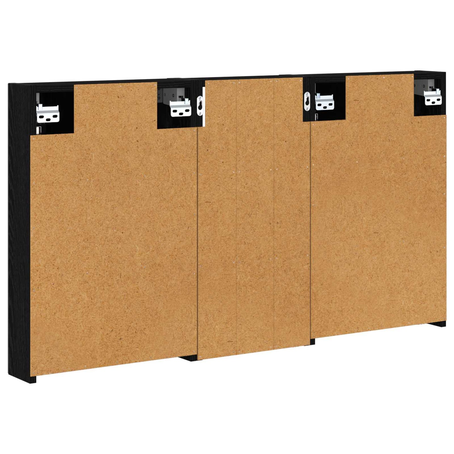 Bathroom Cabinet Set 3 pcs 110 x 10.5 x 60.5 cm Engineered wood