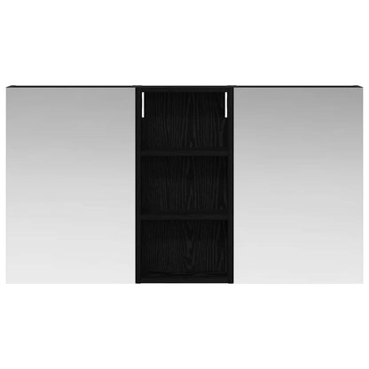 Bathroom Cabinet Set 3 pcs 110 x 10.5 x 60.5 cm Engineered wood