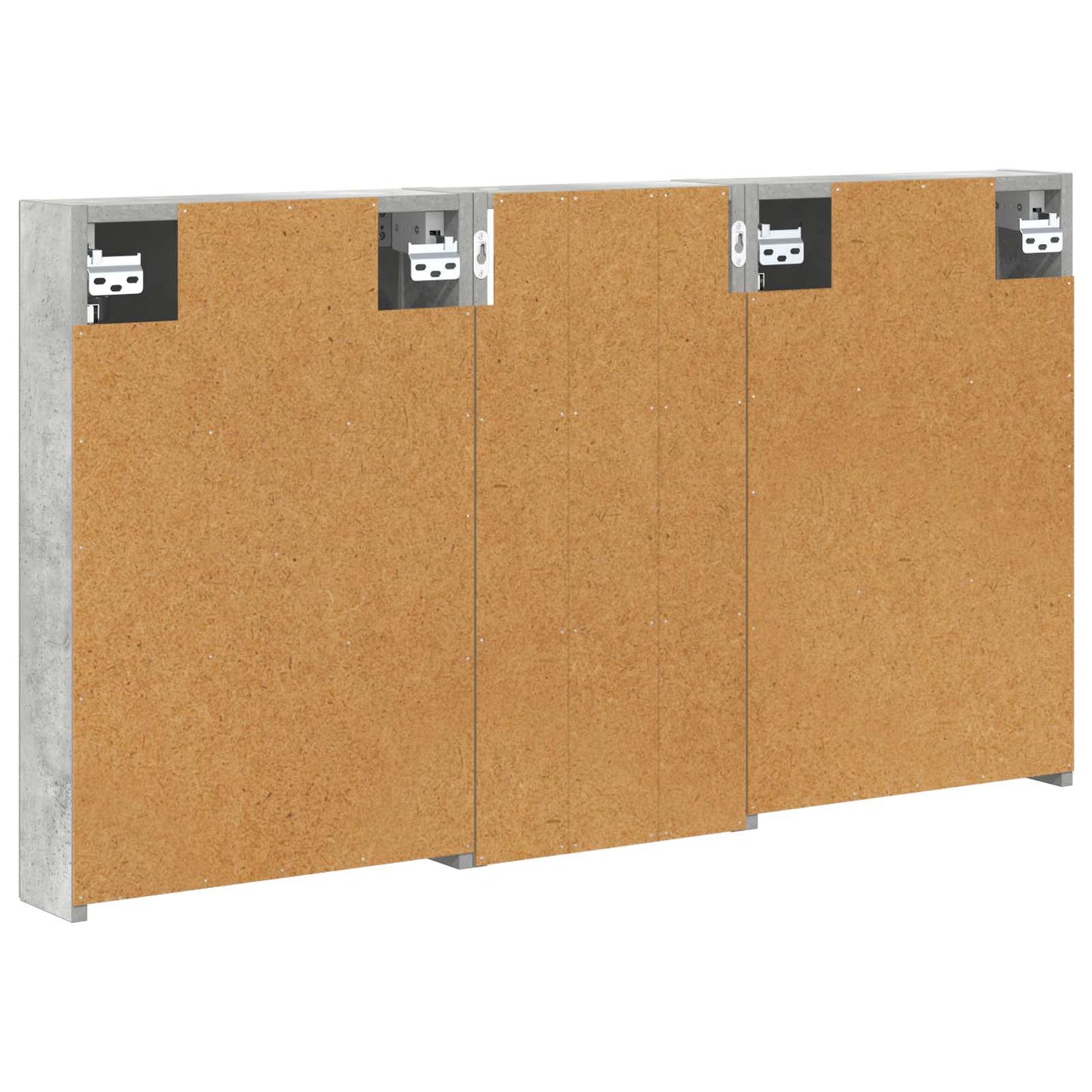 Bathroom Cabinet Set 3 pcs 110 x 10.5 x 60.5 cm Engineered wood