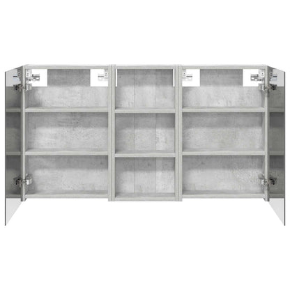 Bathroom Cabinet Set 3 pcs 110 x 10.5 x 60.5 cm Engineered wood