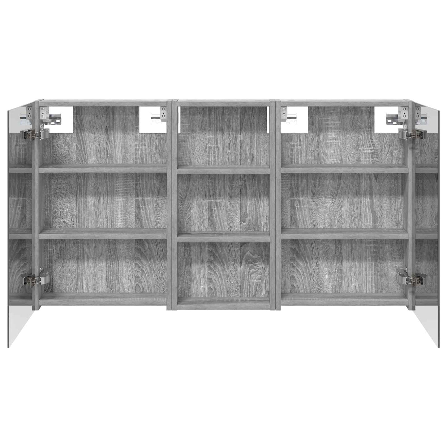 Bathroom Cabinet Set 3 pcs 110 x 10.5 x 60.5 cm Engineered wood