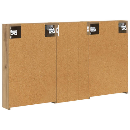 Bathroom Cabinet Set 3 pcs 110 x 10.5 x 60.5 cm Engineered wood