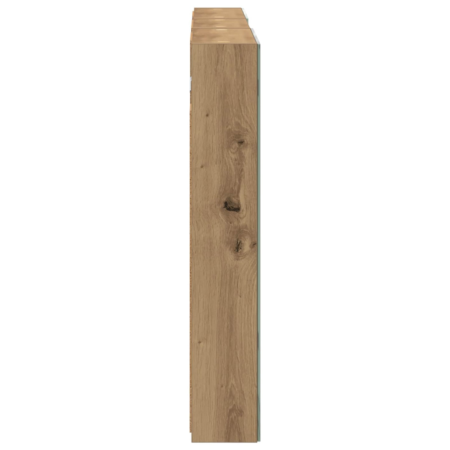 Bathroom Cabinet Set 3 pcs 110 x 10.5 x 60.5 cm Engineered wood