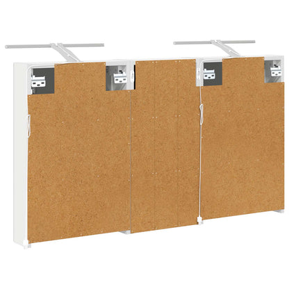 Bathroom Cabinet Set 3 pcs 110 x 10.5 x 60.5 cm Engineered wood