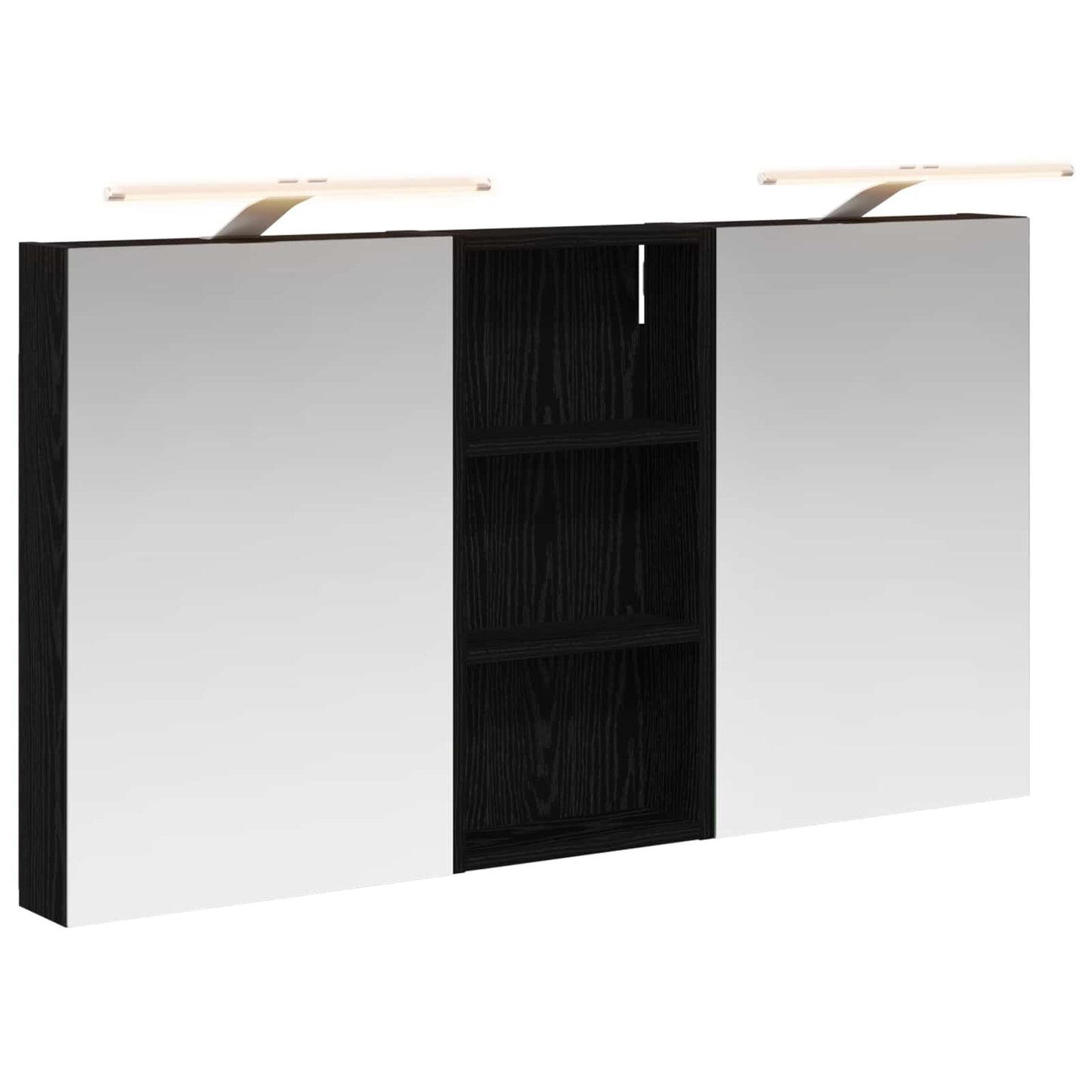 Bathroom Cabinet Set 3 pcs 110 x 10.5 x 60.5 cm Engineered wood
