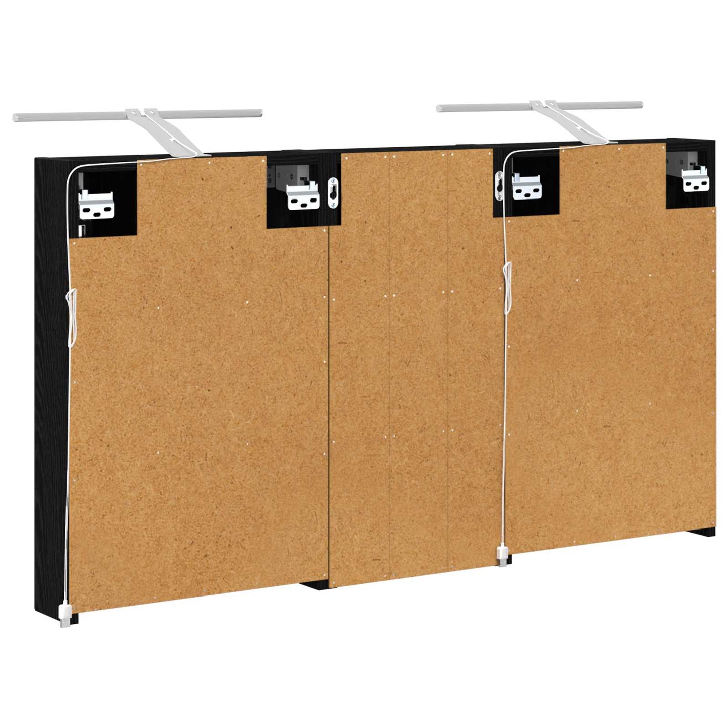 Bathroom Cabinet Set 3 pcs 110 x 10.5 x 60.5 cm Engineered wood