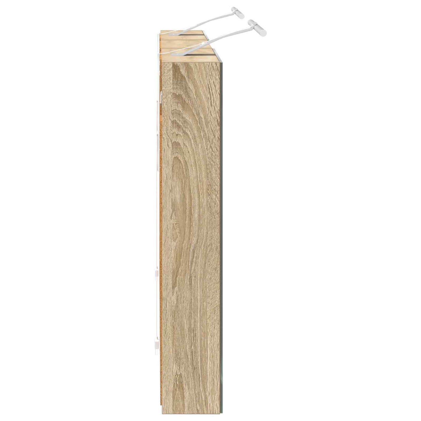 Bathroom Cabinet Set 3 pcs 110 x 10.5 x 60.5 cm Engineered wood