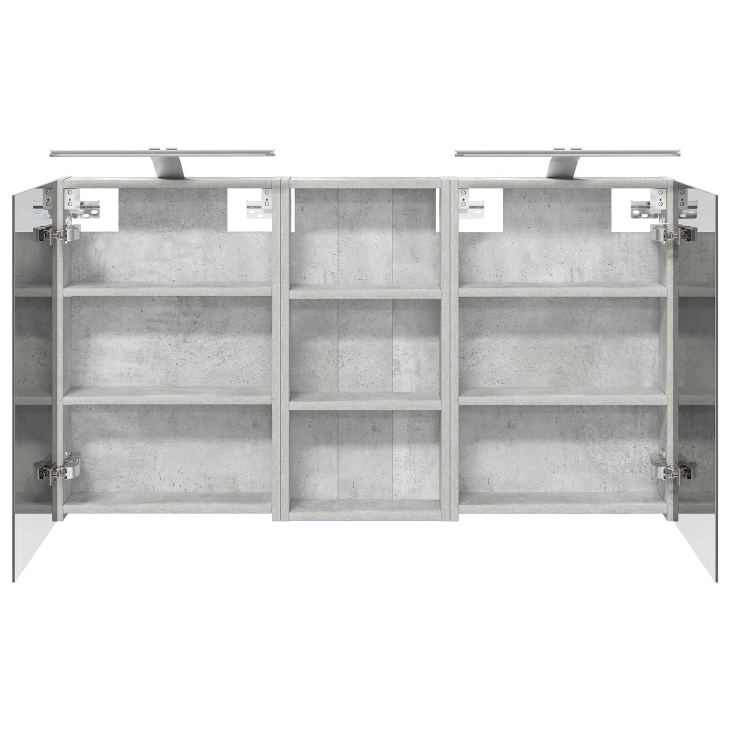 Bathroom Cabinet Set 3 pcs 110 x 10.5 x 60.5 cm Engineered wood