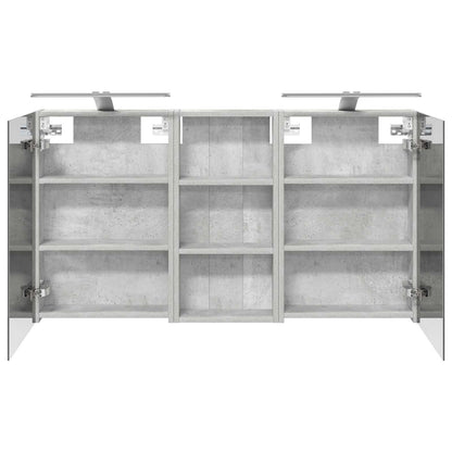 Bathroom Cabinet Set 3 pcs 110 x 10.5 x 60.5 cm Engineered wood