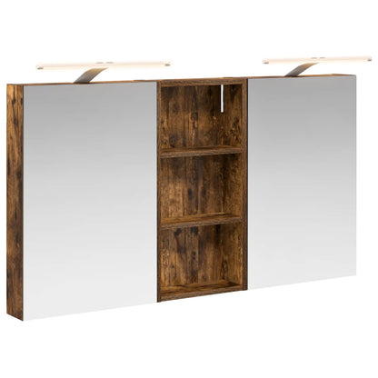 Bathroom Cabinet Set 3 pcs 110 x 10.5 x 60.5 cm Engineered wood