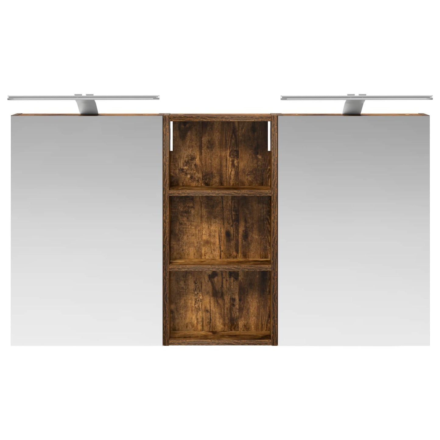 Bathroom Cabinet Set 3 pcs 110 x 10.5 x 60.5 cm Engineered wood