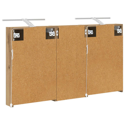 Bathroom Cabinet Set 3 pcs 110 x 10.5 x 60.5 cm Engineered wood