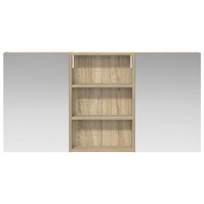 Bathroom Cabinet Set 3 pcs 120 x 10.5 x 60.5 cm Engineered wood