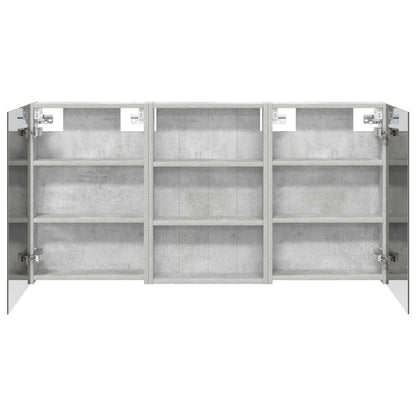 Bathroom Cabinet Set 3 pcs 120 x 10.5 x 60.5 cm Engineered wood