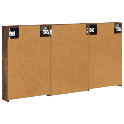 Bathroom Cabinet Set 3 pcs 120 x 10.5 x 60.5 cm Engineered wood