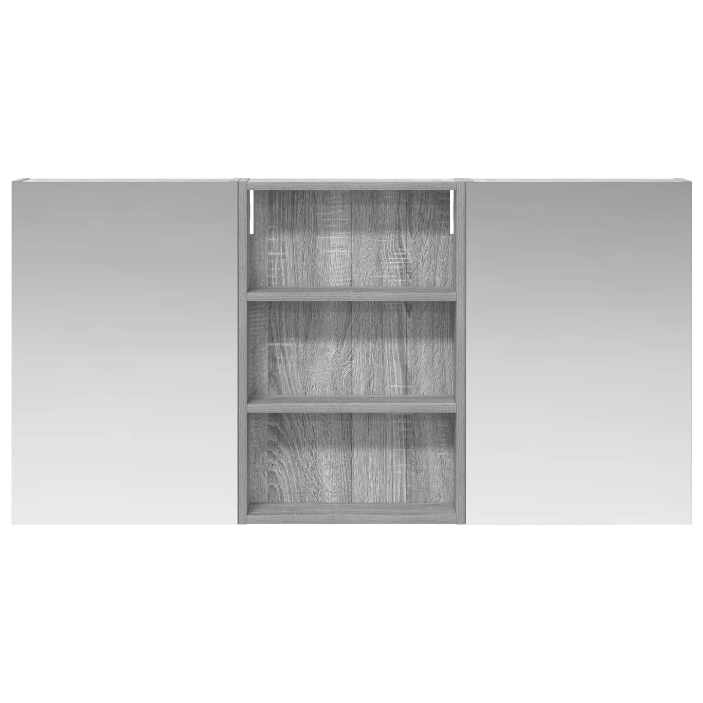Bathroom Cabinet Set 3 pcs 120 x 10.5 x 60.5 cm Engineered wood