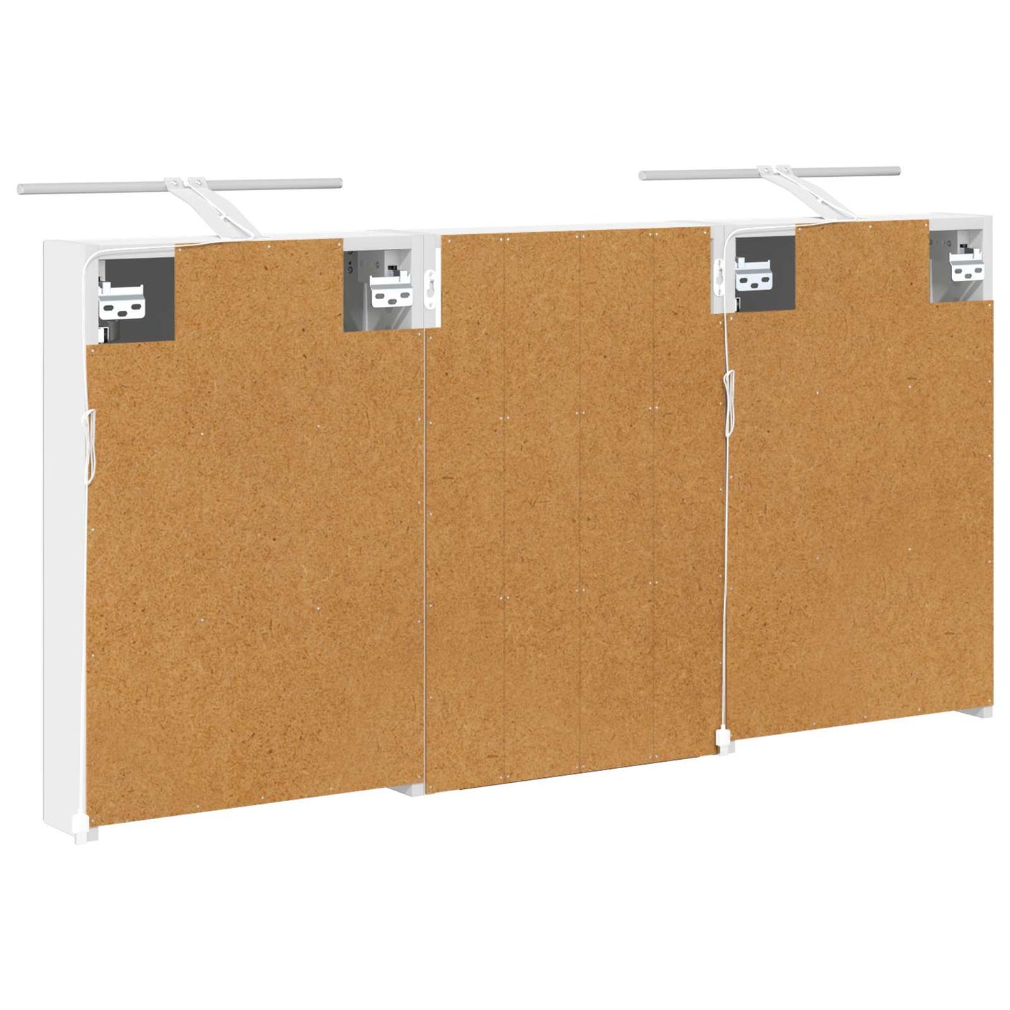 Bathroom Cabinet Set 3 pcs 120 x 10.5 x 60.5 cm Engineered wood