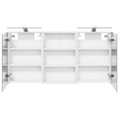 Bathroom Cabinet Set 3 pcs 120 x 10.5 x 60.5 cm Engineered wood