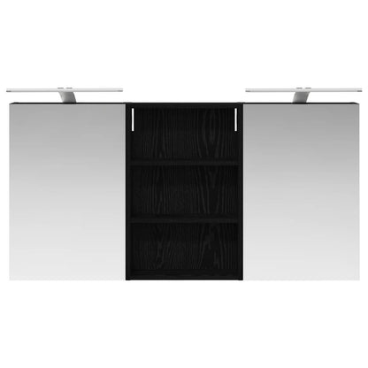 Bathroom Cabinet Set 3 pcs 120 x 10.5 x 60.5 cm Engineered wood