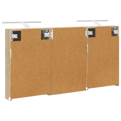 Bathroom Cabinet Set 3 pcs 120 x 10.5 x 60.5 cm Engineered wood
