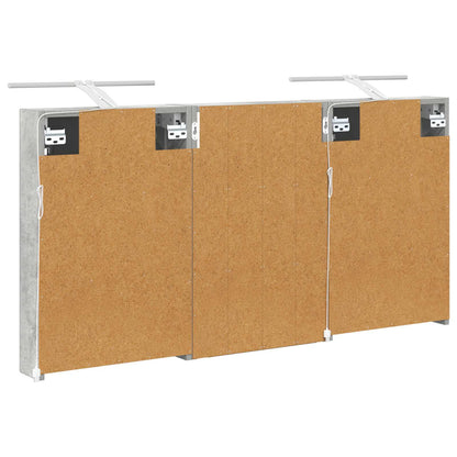 Bathroom Cabinet Set 3 pcs 120 x 10.5 x 60.5 cm Engineered wood