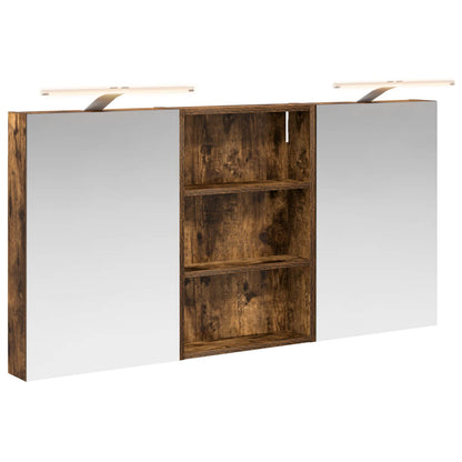 Bathroom Cabinet Set 3 pcs 120 x 10.5 x 60.5 cm Engineered wood
