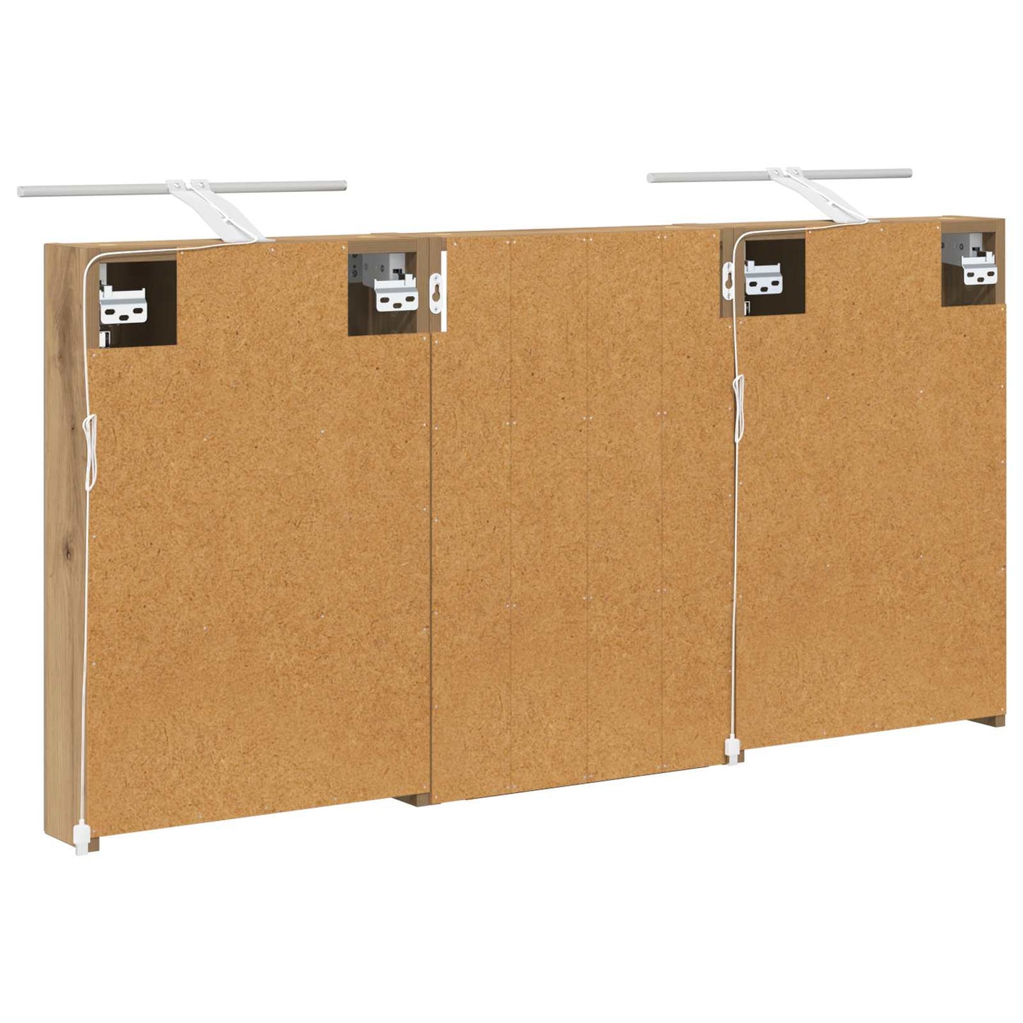 Bathroom Cabinet Set 3 pcs 120 x 10.5 x 60.5 cm Engineered wood