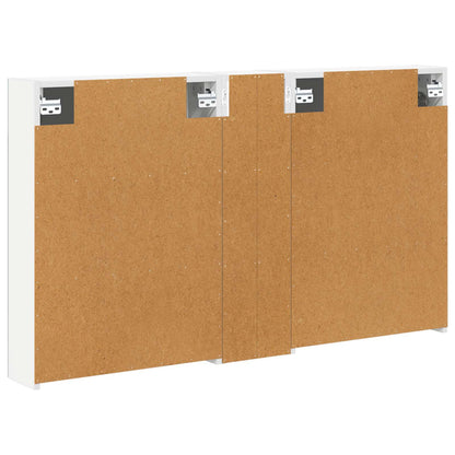 Bathroom Cabinet Set 3 pcs 120 x 14.5 x 70 cm Engineered wood