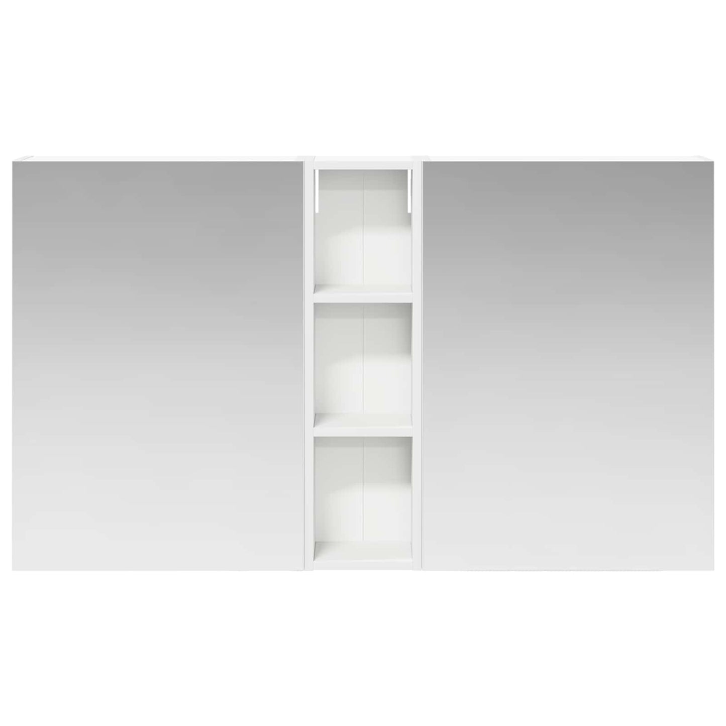 Bathroom Cabinet Set 3 pcs 120 x 14.5 x 70 cm Engineered wood