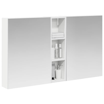 Bathroom Cabinet Set 3 pcs 120 x 14.5 x 70 cm Engineered wood