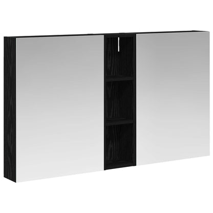 Bathroom Cabinet Set 3 pcs 120 x 14.5 x 70 cm Engineered wood