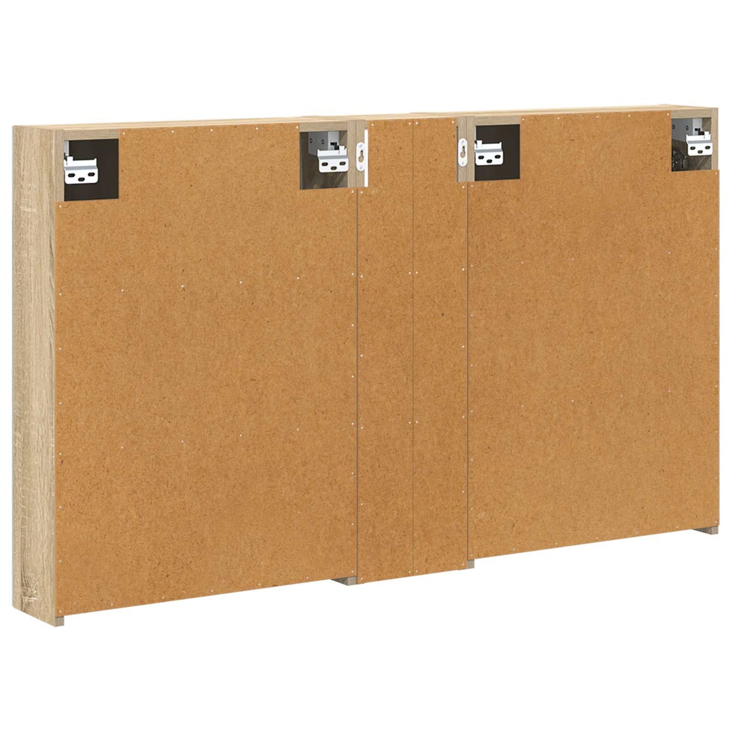 Bathroom Cabinet Set 3 pcs 120 x 14.5 x 70 cm Engineered wood