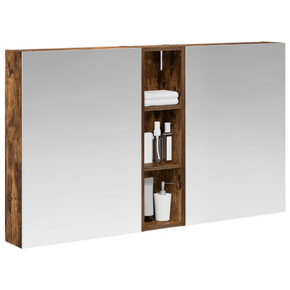 Bathroom Cabinet Set 3 pcs 120 x 14.5 x 70 cm Engineered wood