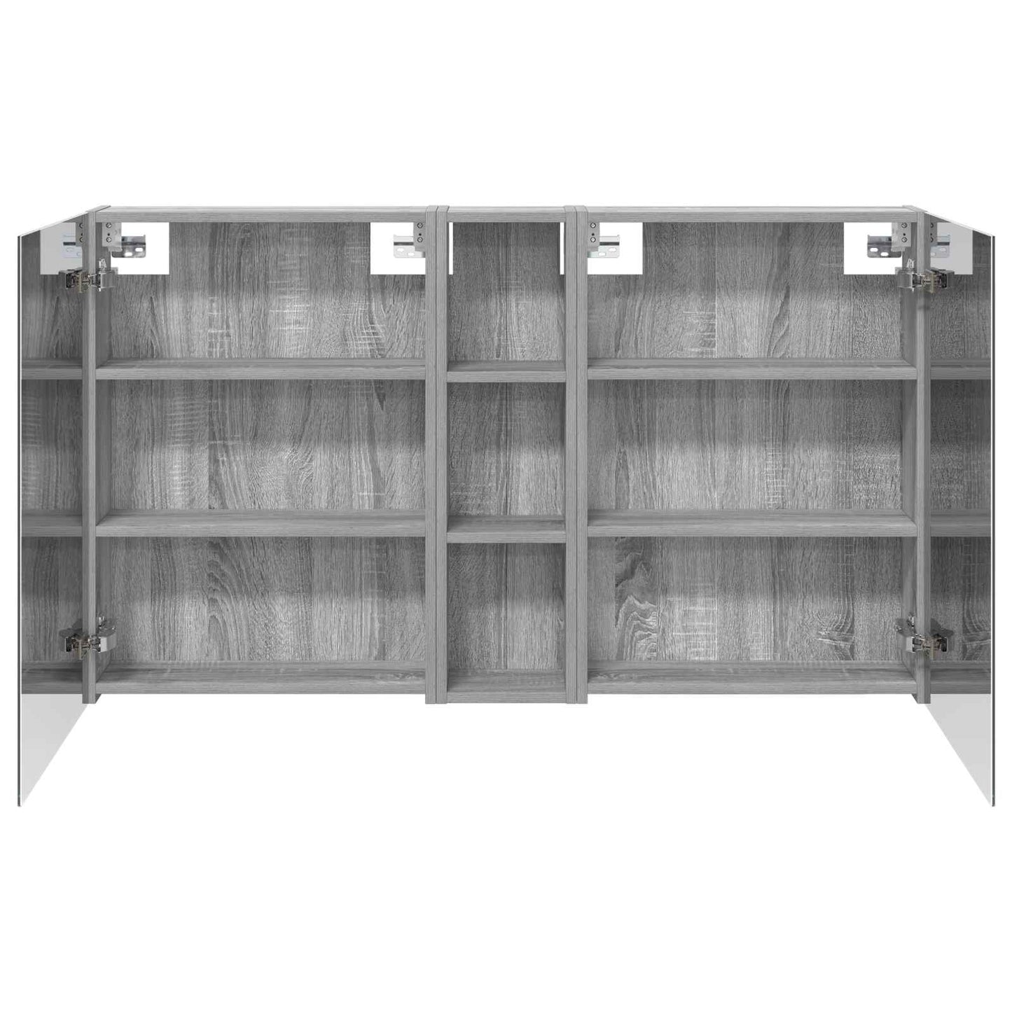Bathroom Cabinet Set 3 pcs 120 x 14.5 x 70 cm Engineered wood
