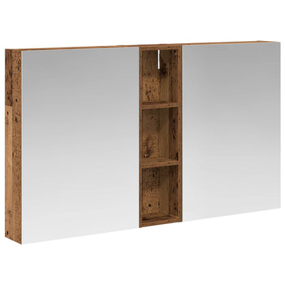 Bathroom Cabinet Set 3 pcs 120 x 14.5 x 70 cm Engineered wood