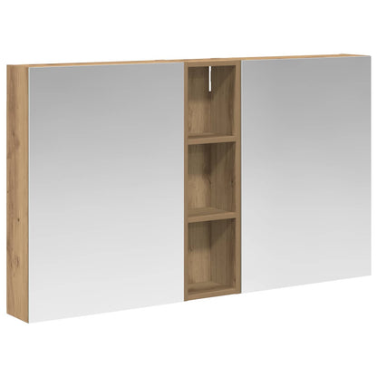 Bathroom Cabinet Set 3 pcs 120 x 14.5 x 70 cm Engineered wood