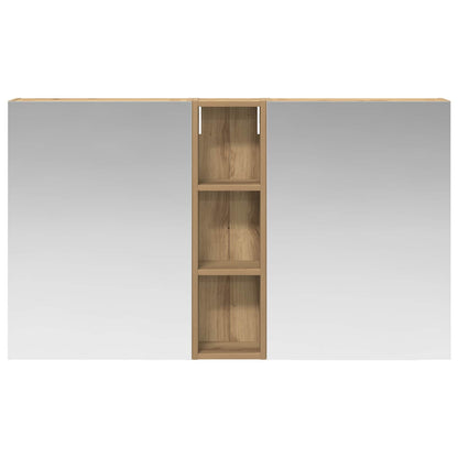 Bathroom Cabinet Set 3 pcs 120 x 14.5 x 70 cm Engineered wood