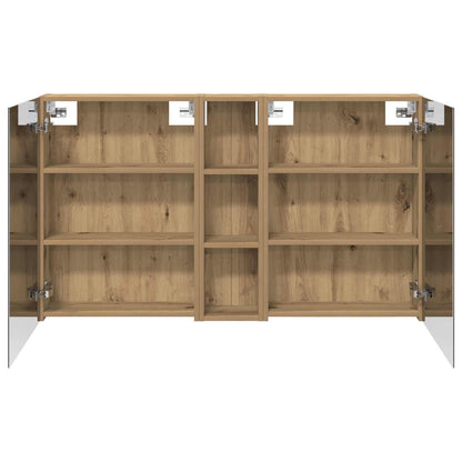 Bathroom Cabinet Set 3 pcs 120 x 14.5 x 70 cm Engineered wood