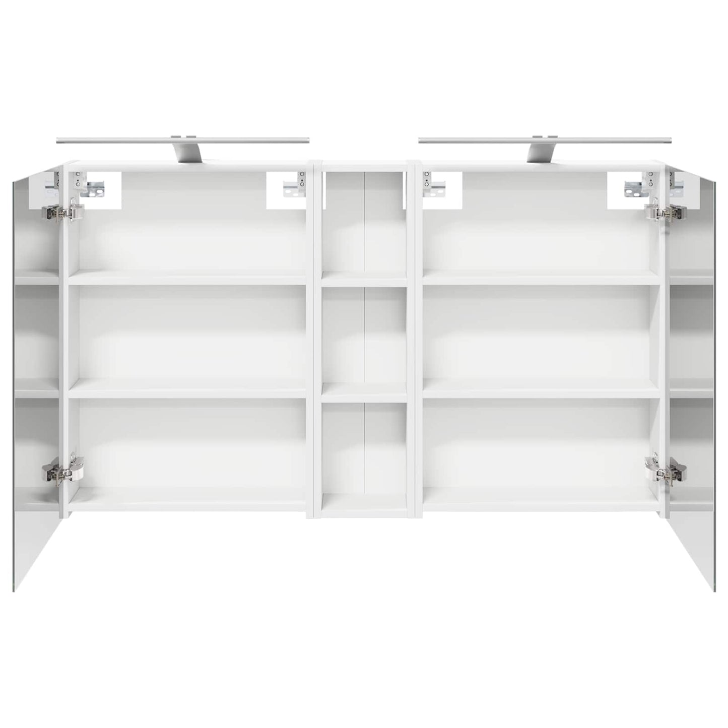 Bathroom Cabinet Set 3 pcs 120 x 14.5 x 70 cm Engineered wood
