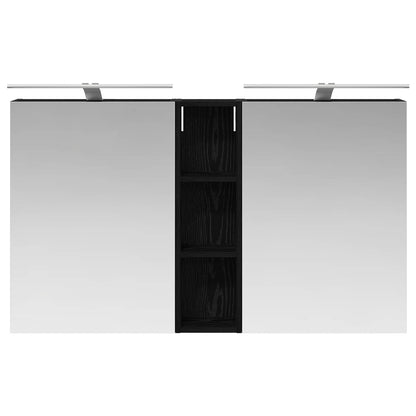 Bathroom Cabinet Set 3 pcs 120 x 14.5 x 70 cm Engineered wood