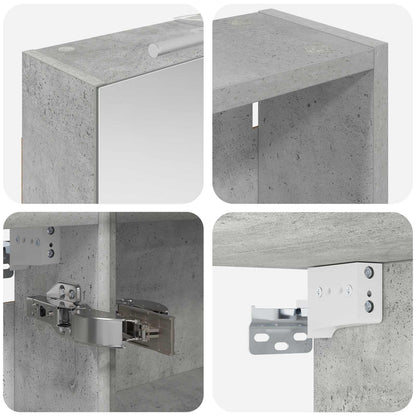 Bathroom Cabinet Set 3 pcs 120 x 14.5 x 70 cm Engineered wood
