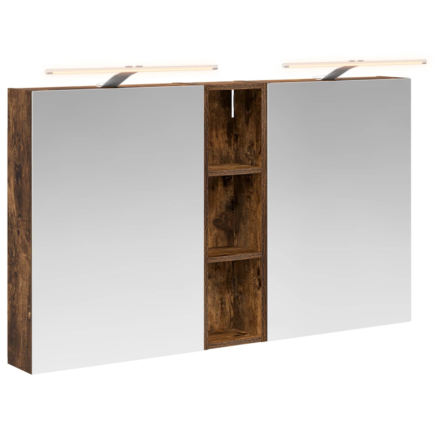 Bathroom Cabinet Set 3 pcs 120 x 14.5 x 70 cm Engineered wood
