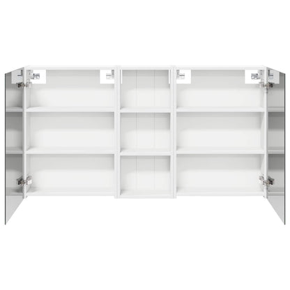 Bathroom Cabinet Set 3 pcs 130 x 14.5 x 70 cm Engineered wood