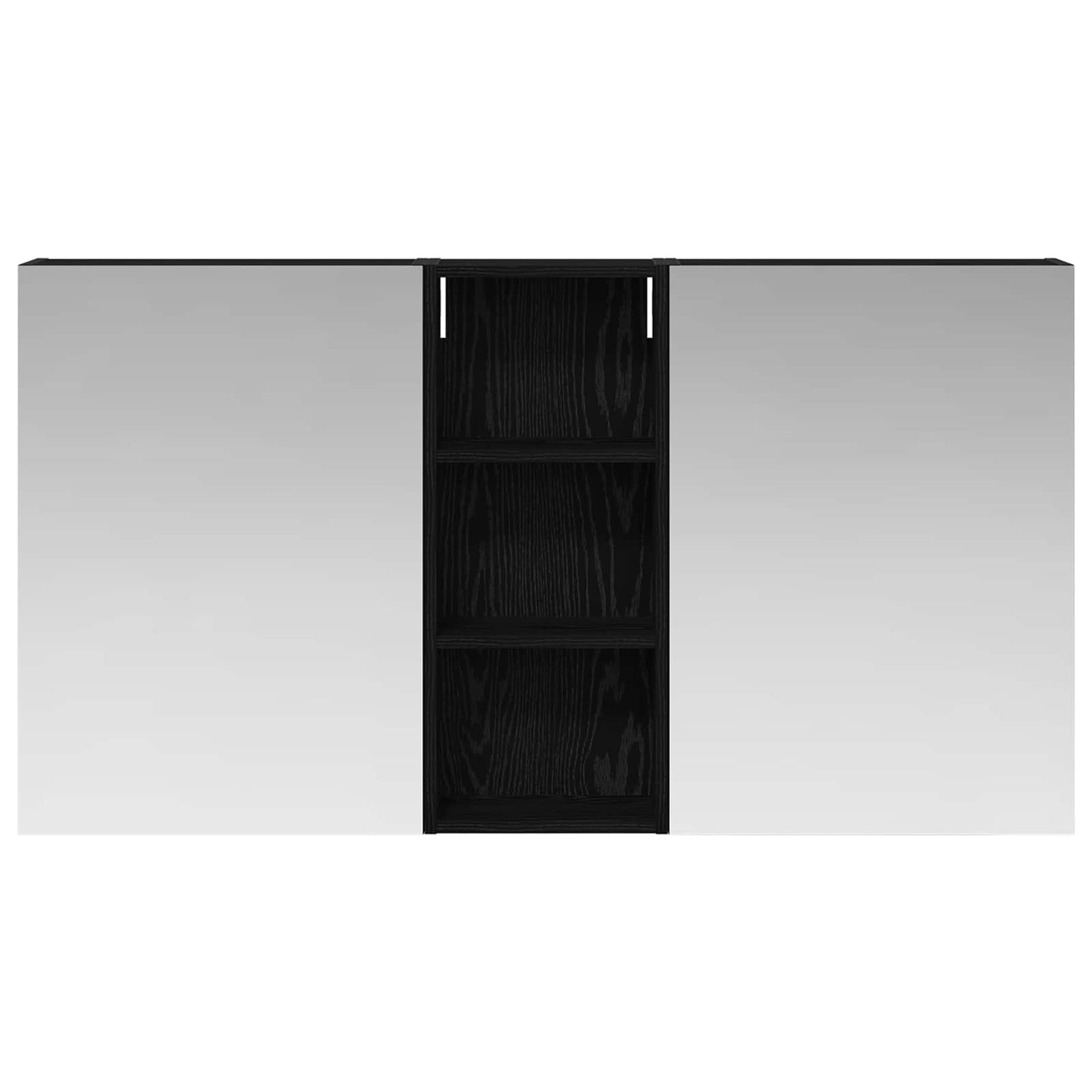 Bathroom Cabinet Set 3 pcs 130 x 14.5 x 70 cm Engineered wood