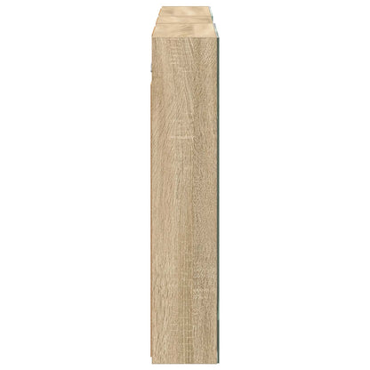 Bathroom Cabinet Set 3 pcs 130 x 14.5 x 70 cm Engineered wood