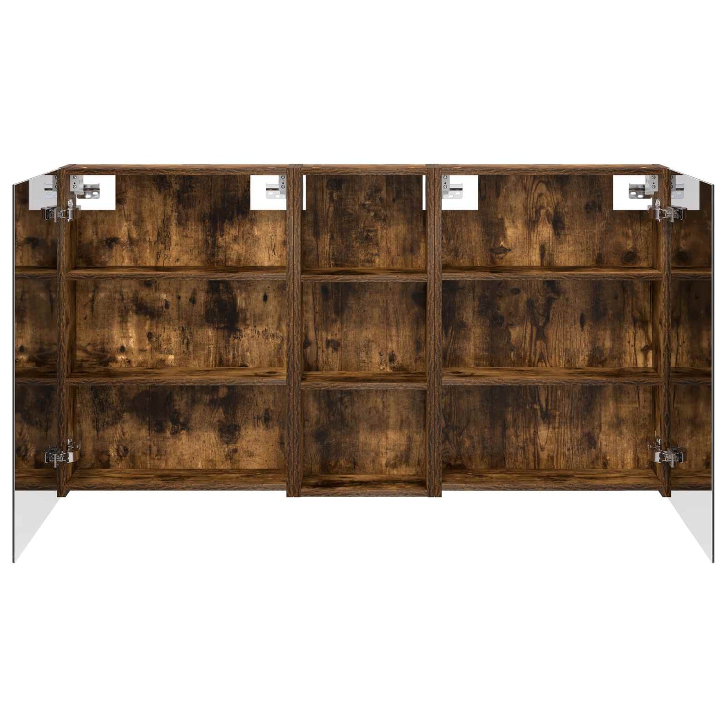 Bathroom Cabinet Set 3 pcs 130 x 14.5 x 70 cm Engineered wood