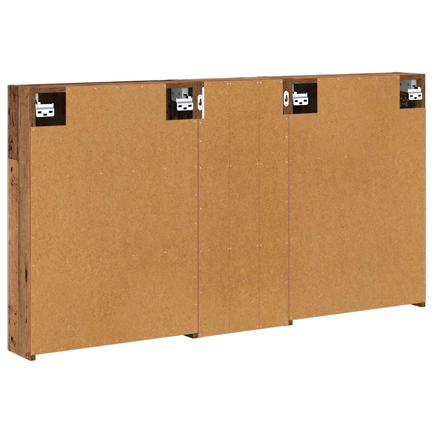 Bathroom Cabinet Set 3 pcs 130 x 14.5 x 70 cm Engineered wood