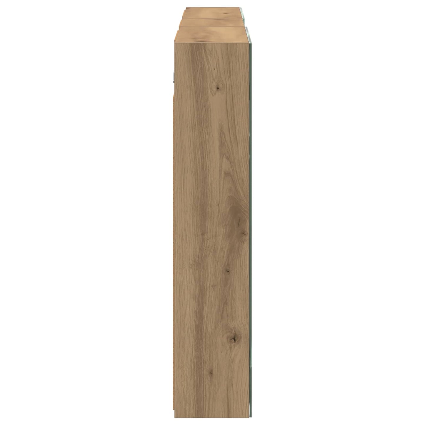Bathroom Cabinet Set 3 pcs 130 x 14.5 x 70 cm Engineered wood
