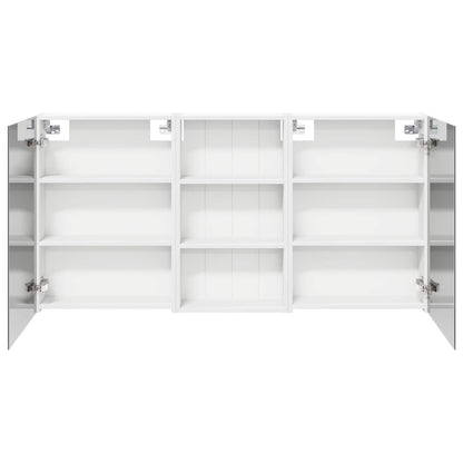 Bathroom Cabinet Set 3 pcs 140 x 14.5 x 70 cm Engineered wood